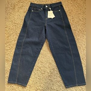 Free Assembly Women’s Barrel Ankle Jeans 27" Inseam Size: 0